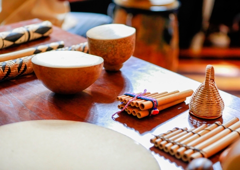 Curso gratuito de confecção de bioinstrumentos musicais da natureza é oferecido em Manaus