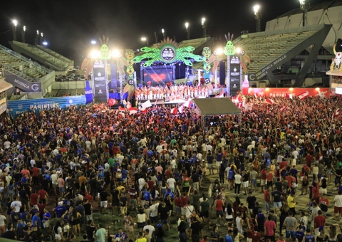 Temporada de ensaios dos bumbás Caprichoso e Garantido inicia sábado no Sambódromo 