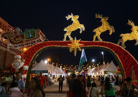 Período de funcionamento da Feira de Natal do Largo é ampliado em Manaus