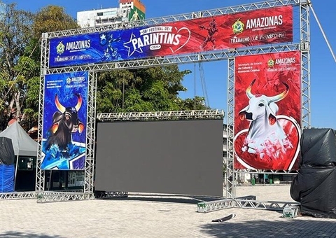 Festival de Parintins será transmitido em telão no Largo de São Sebastião