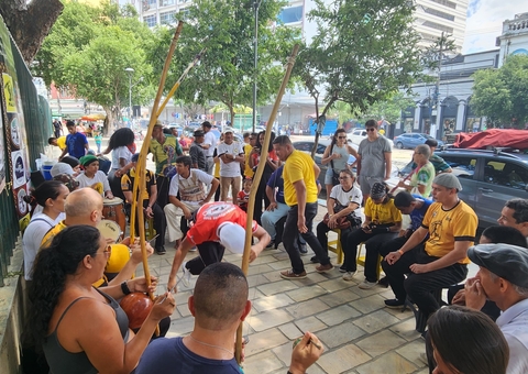 ‘Roda de Capoeira da Eduardo Ribeiro’ têm programação especial em abril; confira