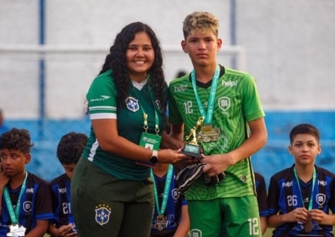 Destaque no Barezinho Sub-12, goleiro amazonense vai integrar as categorias de base do Atlético-MG