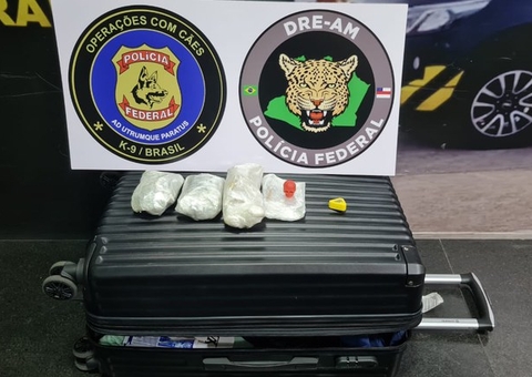 Homem é preso por tráfico de drogas sintéticas no aeroporto de Manaus