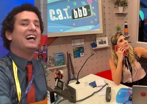 Boninho publica foto de Dani Calabresa à frente do ‘CAT BBB’