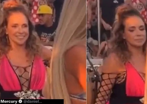 Ludmilla reage após vídeo de Daniela Mercury dando olhada em Brunna Gonçalves