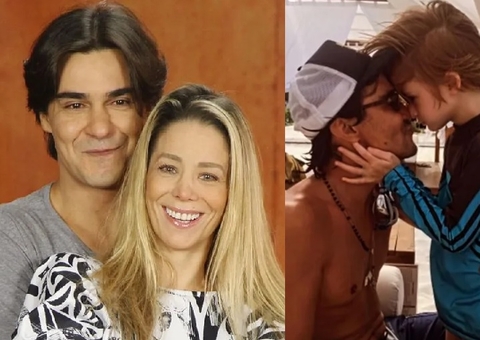 Danielle Winits se declara a André Gonçalves e alfineta ex, Jonathas Faro: ‘mãe solo’