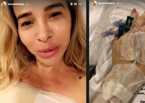 Dany Bananinha retira próteses de silicone após descobrir nódulo