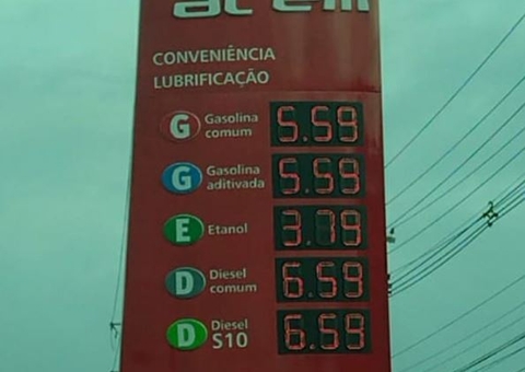 Gasolina sofre novo reajuste em postos de Manaus