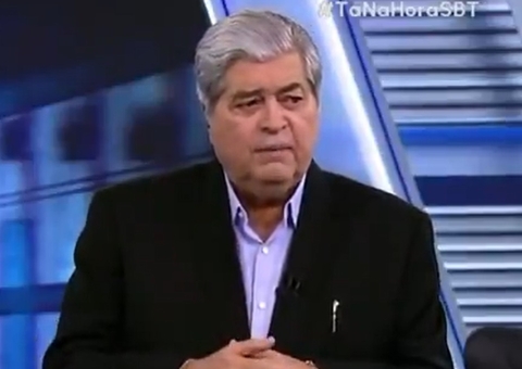 Datena pede desculpas após errar nome de repórter e bronca viralizar