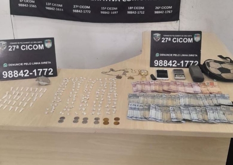 Traficante é preso após agredir esposa em Manaus