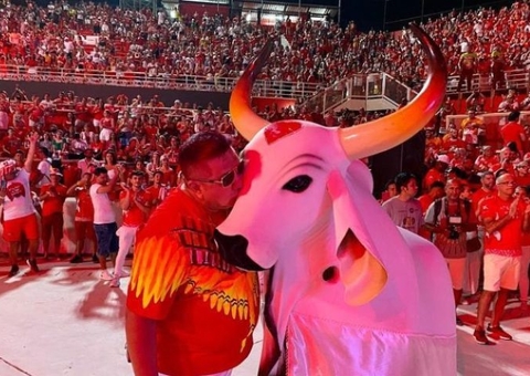 David Assayag se confunde e puxa toada do Caprichoso no trio do Garantido; vídeo