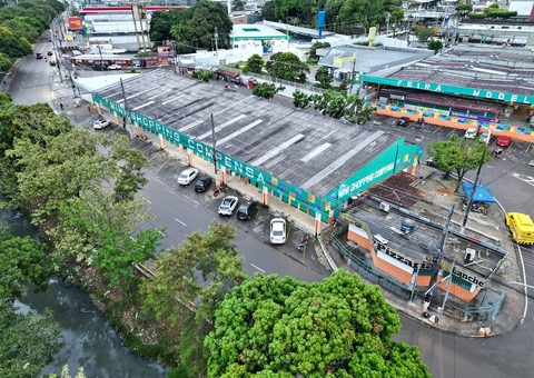 Prefeitura intensifica obras no Minishopping da Compensa em Manaus