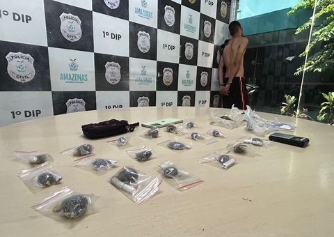 Marido é preso por agredir esposa e atirar drogas em igarapé no Coroado