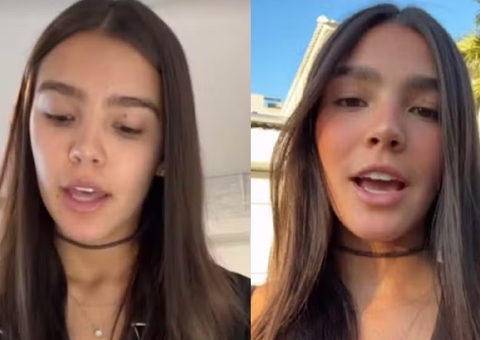 Duda decide passar o dia no quarto após término com Benício e é 'tirada da cama'