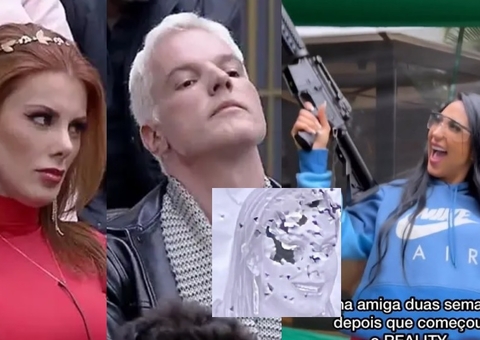 Marido de Deborah abre queixa-crime contra irmã de Deolane após tiro em fotos