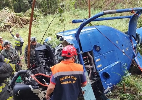Menina sobrevivente de acidente de helicóptero deve ter alta hoje