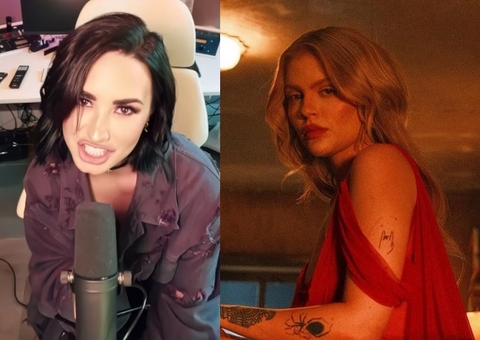 Demi Lovato canta em português em nova música de Luísa Sonza; ouça ‘Penhasco2'