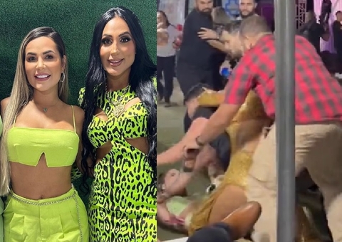 Deolane Bezerra se pronuncia após porradaria entre irmã e Rico em festa