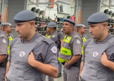PM intimida e chama vendedor africano em rua do Brás de 'neguinho'