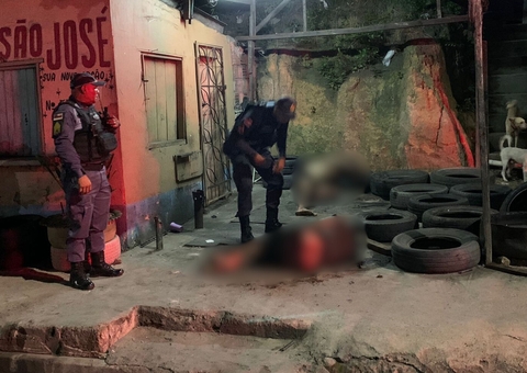 Suspeitos de assalto atropelam motociclista durante fuga e acabam espancados em Manaus