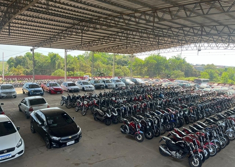Leilão do Detran-AM abre visitação de carros e motos nesta quarta