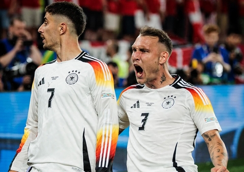 Alemanha vence Dinamarca por 2 a 0 e avança às quartas de Final da Eurocopa