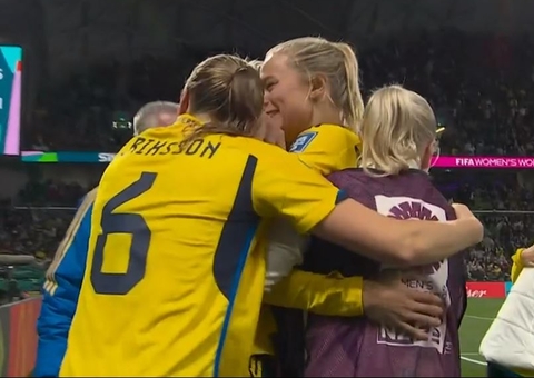 Em vitória histórica, Suécia derruba Estados Unidos nas oitavas de final