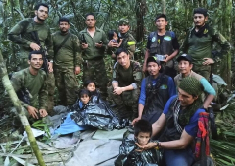 Crianças perdidas há 40 dias na selva amazônica sobreviveram comendo farinha e frutas