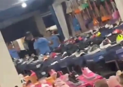 Vídeo: Ex-patrão agride mulher a socos ao saber que foi denunciado na Justiça do Trabalho