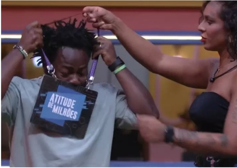 Lina dá 'atitude de milhões' para DG e brother se surpreende: '1º de abril?'