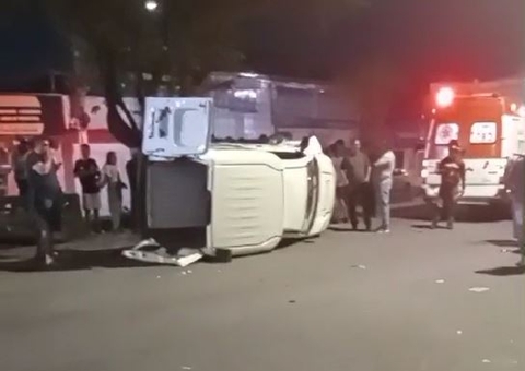 Homem morre e outros dois ficam feridos em acidente na Av. Grande Circular