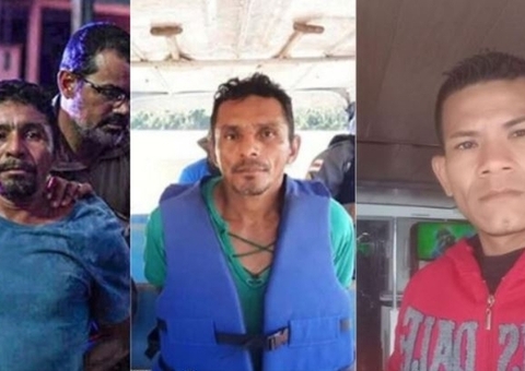 Justiça mantém prisão de suspeitos pelas mortes de Dom e Bruno