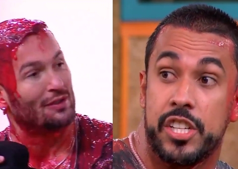 Diego e Maike se estranham e batem boca: "Hipócrita"