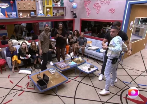 Tadeu dá bronca em brothers e veta Sarah do VIP; vídeo