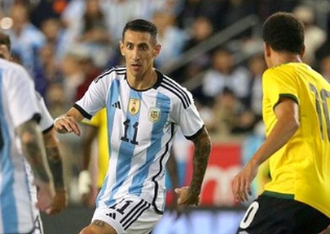 Di María treina e pode ser titular da Argentina contra a Croácia