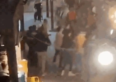 Divisão de conta em bar termina em pancadaria; Vídeo