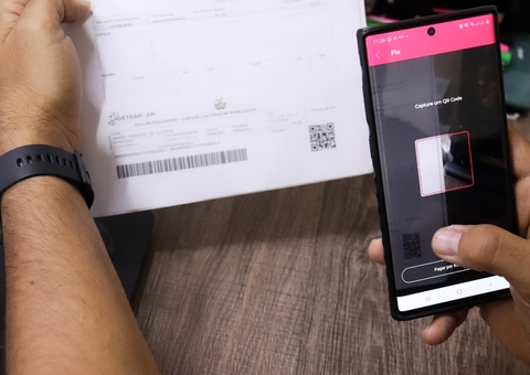 Taxas do Detran-AM poderão ser pagas com Pix