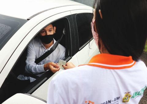 Detran anuncia entrega de CNH por drive-thru em Manaus