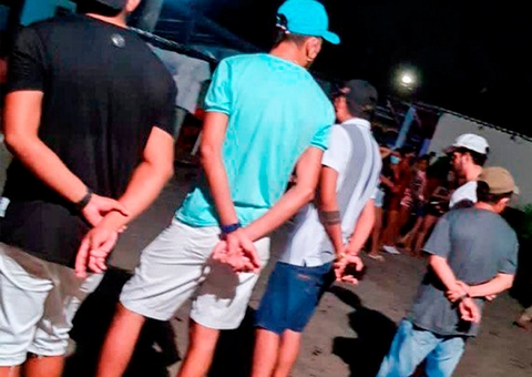 Detran encerra festa com mais de 60 pessoas em chácara de Manaus