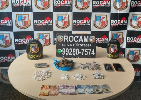 Operação da polícia apreende mais de 2,4 mil trouxinhas de drogas em Manaus