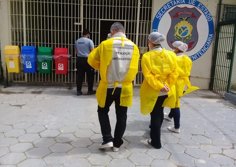 FVS realiza visita técnica ao sistema prisional do Amazonas