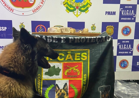 Drogas avaliadas em mais de R$ 2 milhões são apreendidas em embarcação no Amazonas