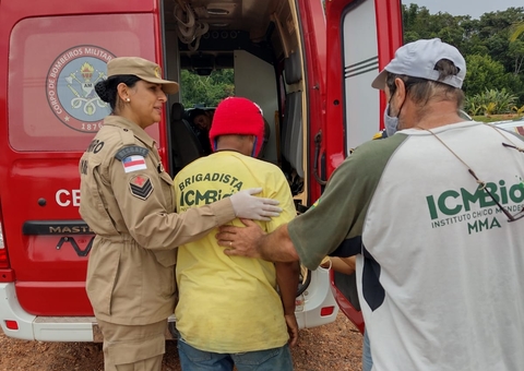 Funcionários do ICMBio são resgatados após cinco dias perdidos em Presidente Figueiredo