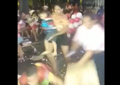 Vídeo mostra pânico e correria em festa do Dia das Mães durante execução de jovem em Manaus