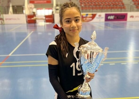 Filha de amazonense multicampeão conquista título nacional de vôlei em Malta
