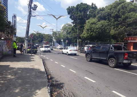 Interdição para obra na av. Umberto Calderaro é cancelada em Manaus