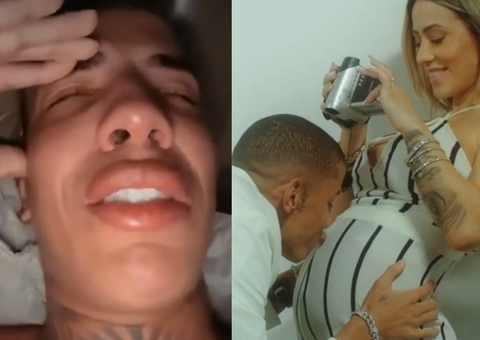 Muito abalado, MC Don Juan chora ao anunciar que perdeu bebê 