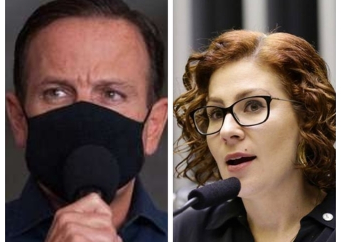 Vídeo: Doria chama Bolsonaro de genocida ao bater boca com Carla Zambelli