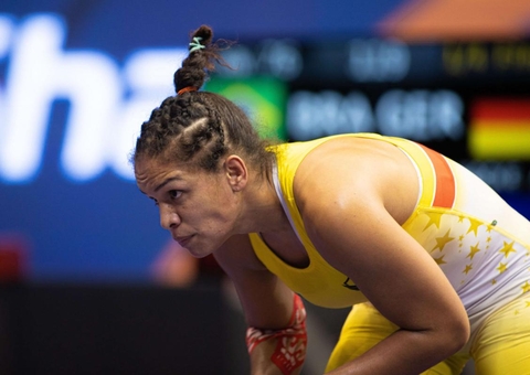Wrestling: Laís Nunes perde, mas pode disputar repescagem nas Olimpíadas