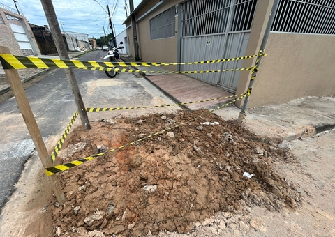 Cratera da Águas de Manaus escancara descaso e ameaça moradores no Japiim